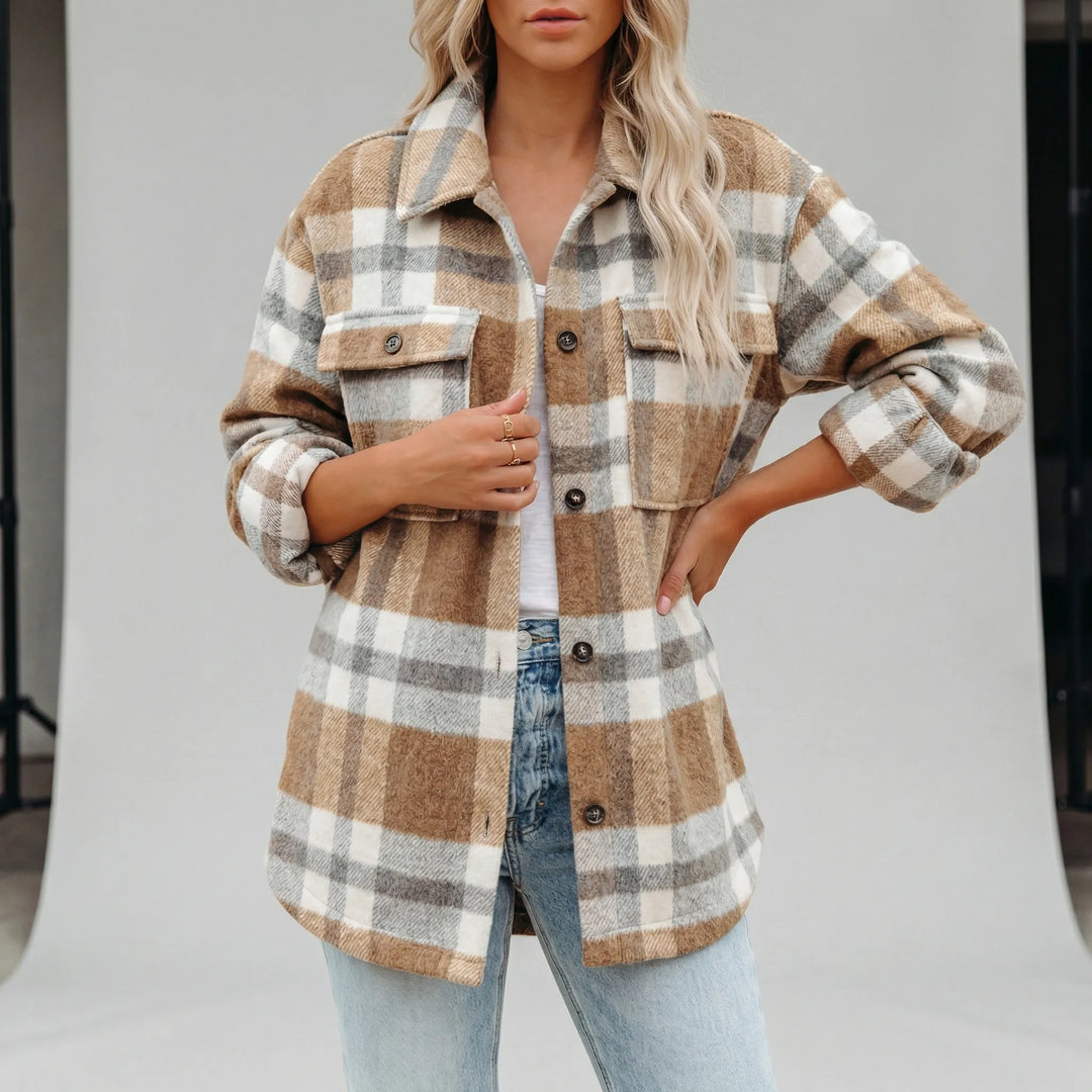 Hüftlanges Hemdjacke - Michelle