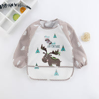 Waterproof Baby Bib with Sleeves