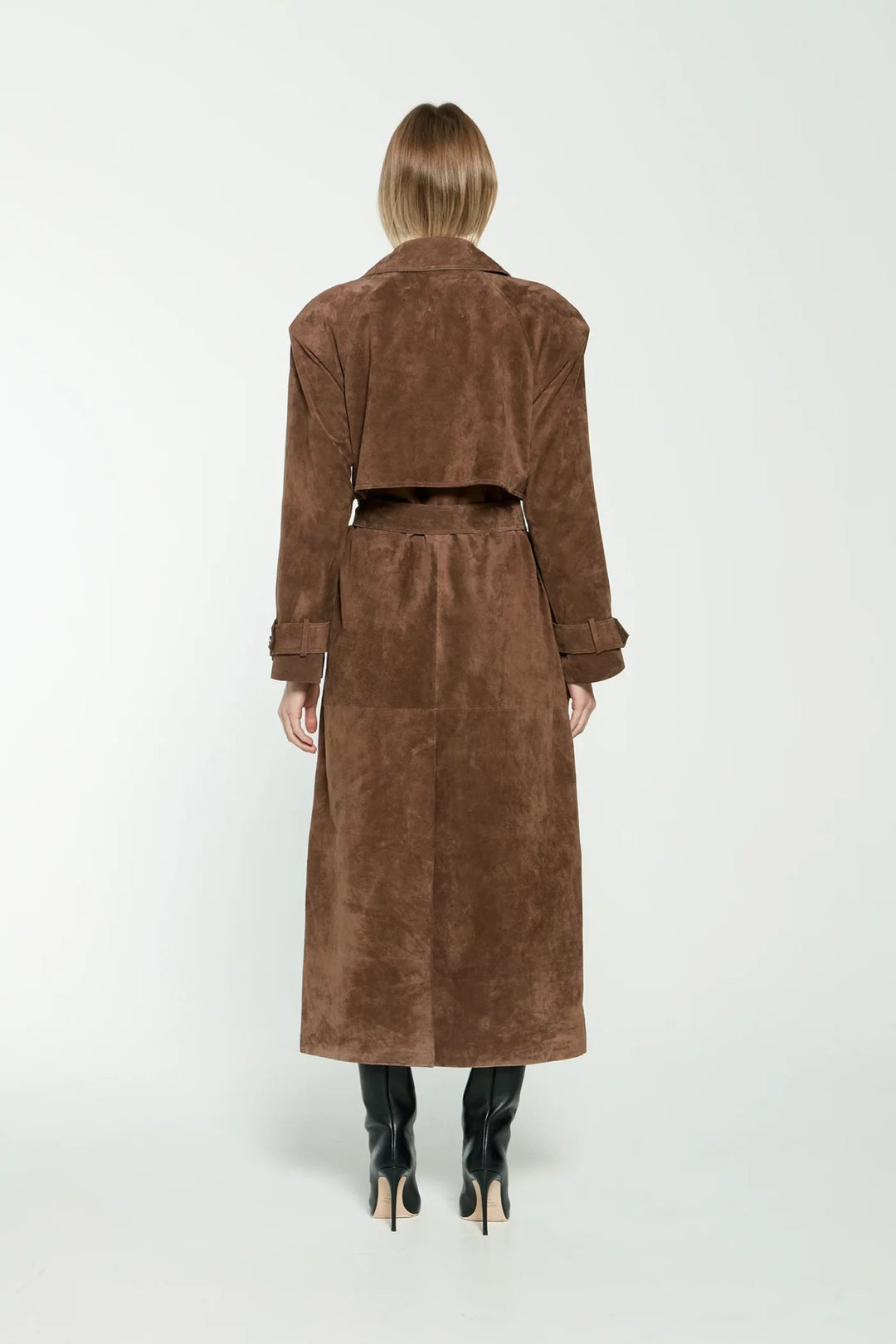 Faux Suede Winterjas voor Dames - Sorina