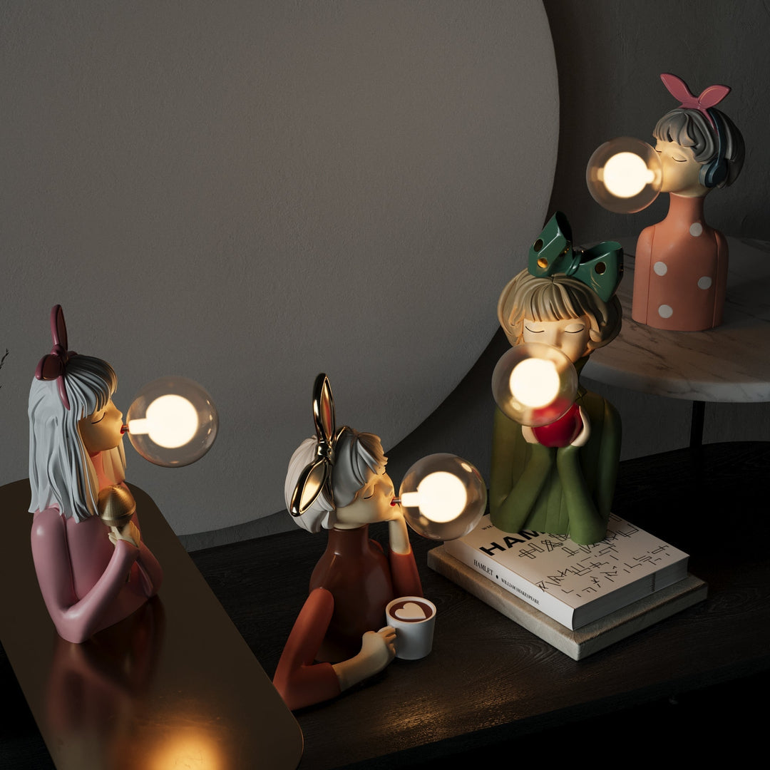 Luksusowa lampa stołowa do stylowego wnętrza - EleganceCraft