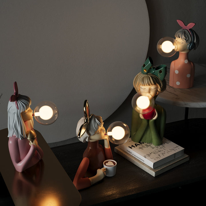 Luksusowa lampa stołowa do stylowego wnętrza - EleganceCraft
