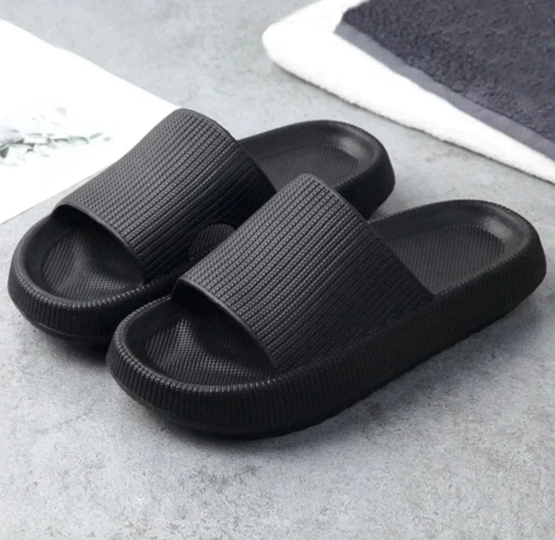 Comfortable Cushioned Slippers - Nora