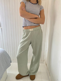 Zachte Bio-Katoenen Loungbroek – Sienna