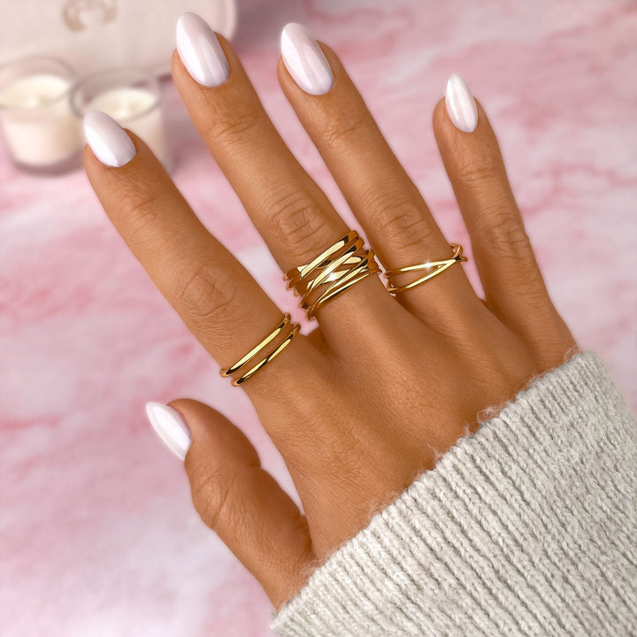 Stylish Branching Ring - Nora