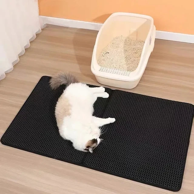 Double-Layer Cat Litter Mat (Buy 1 Get 1 Free!) – PawCatch