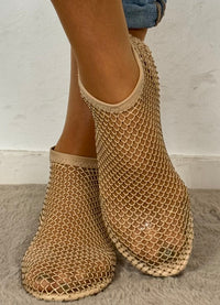 Comfortable & shiny ballerinas with non-slip sole - Lyra