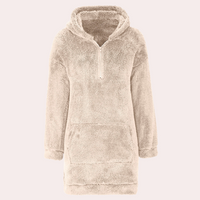Soft Warm Winter Sweater with Zipper for Women - Maëlle