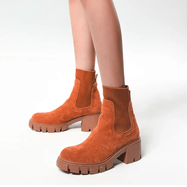 Stijlvolle Suède Winterschoenen voor Dames - Eloise