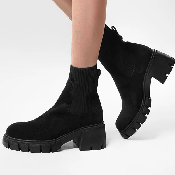 Stijlvolle Suède Winterschoenen voor Dames - Eloise