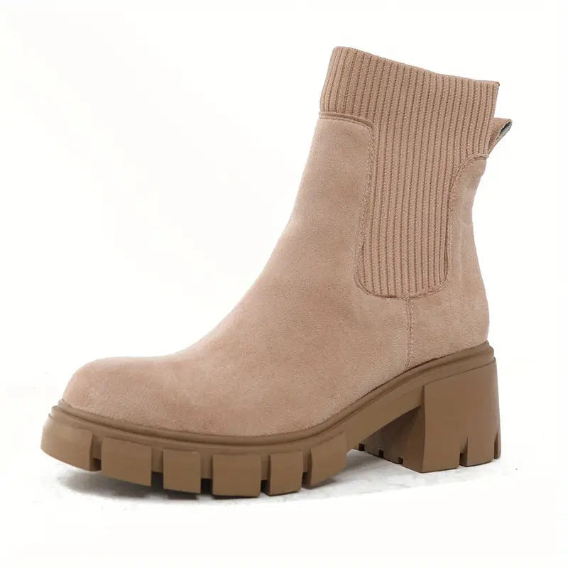 Stijlvolle Suède Winterschoenen voor Dames - Eloise