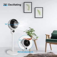 In Hoogte Verstelbare Tafelventilator - Breeziq