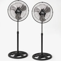 In hoogte verstelbare staande ventilator met 3 snelheden set - Breesia