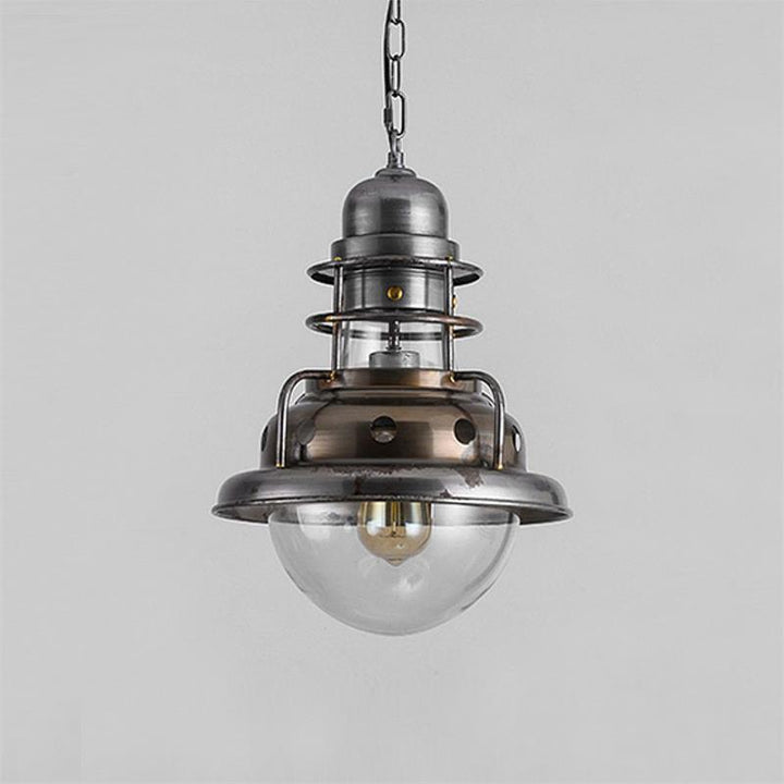 Industrial Style Dome Pendant Light - Pendox