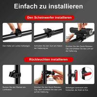 Fietsverlichtingsset - LumenGuard™