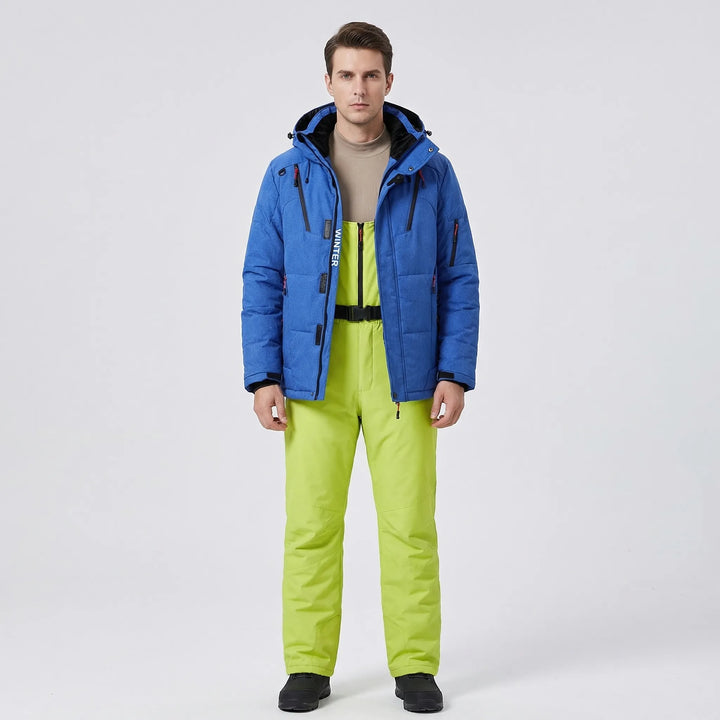 Insulated Two-Piece Men's Ski Set - Kevin