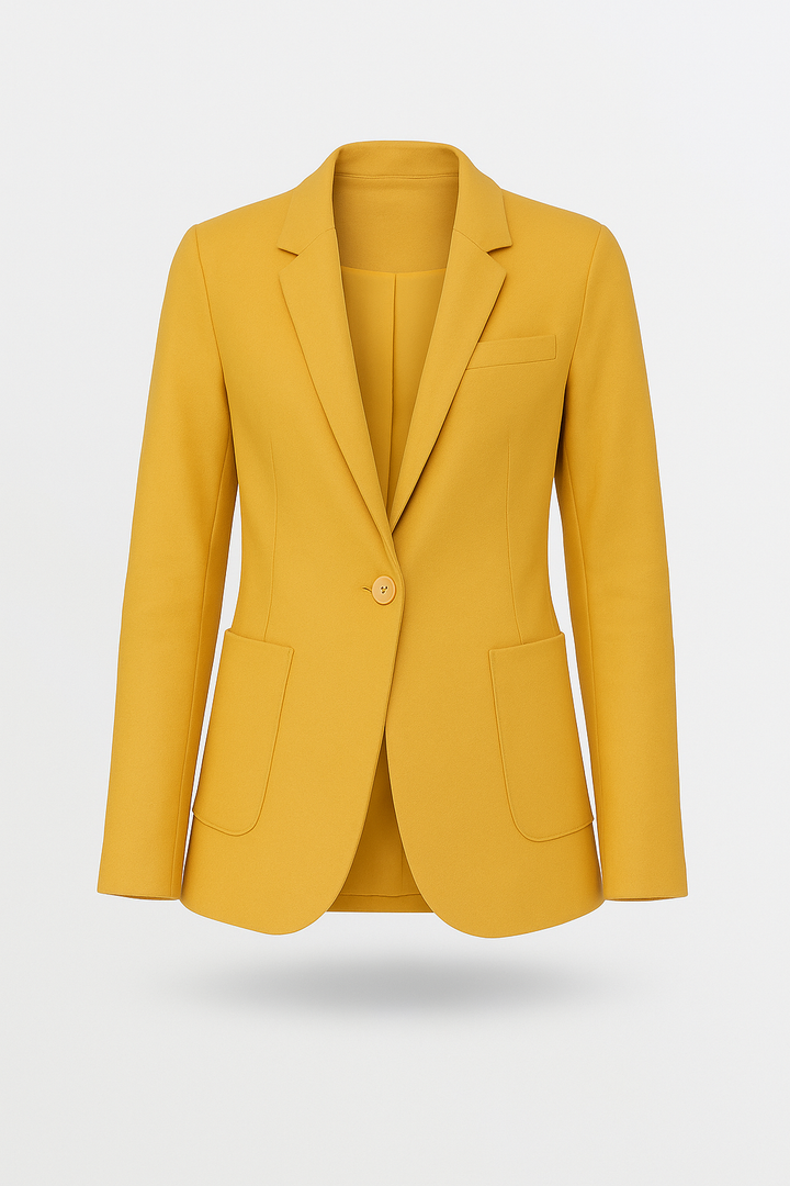 Lightweight Women's Blazer with Notched Collar – Maris