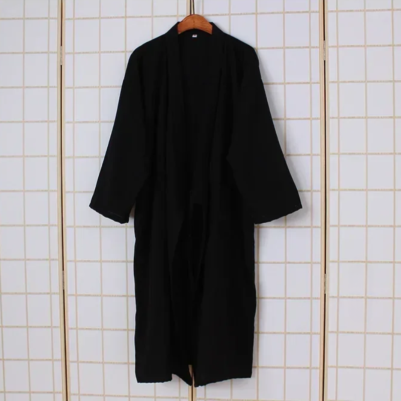Japanese Kimono-Style Mens Dressing Gown - Blake