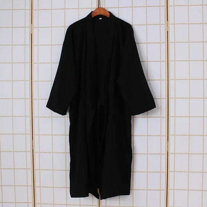 Japanese Kimono-Style Mens Dressing Gown - Blake
