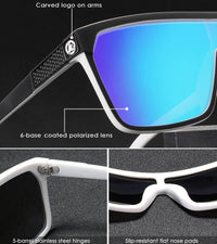 Men's sunglasses with UV protection and flexible frame – Jonas
