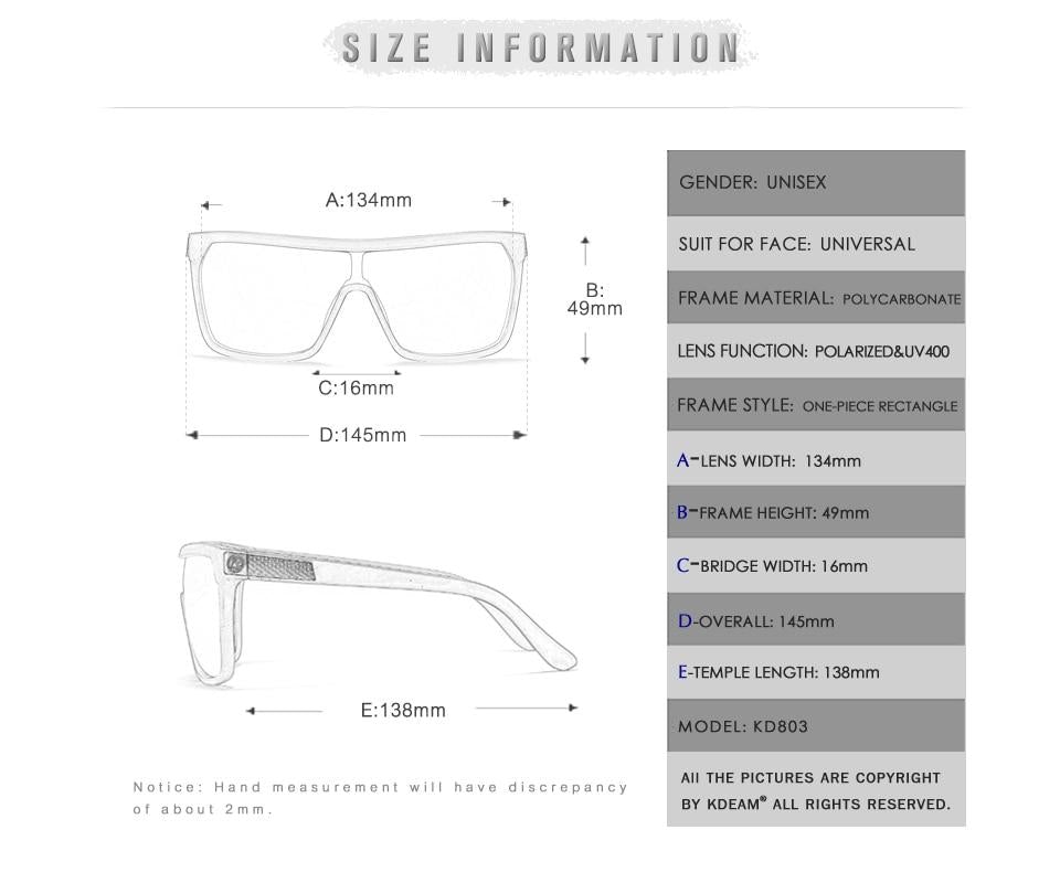Men's sunglasses with UV protection and flexible frame – Jonas