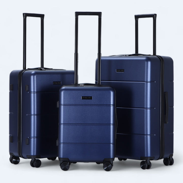 3-Piece Hard Suitcase Set – Atlas Explorer