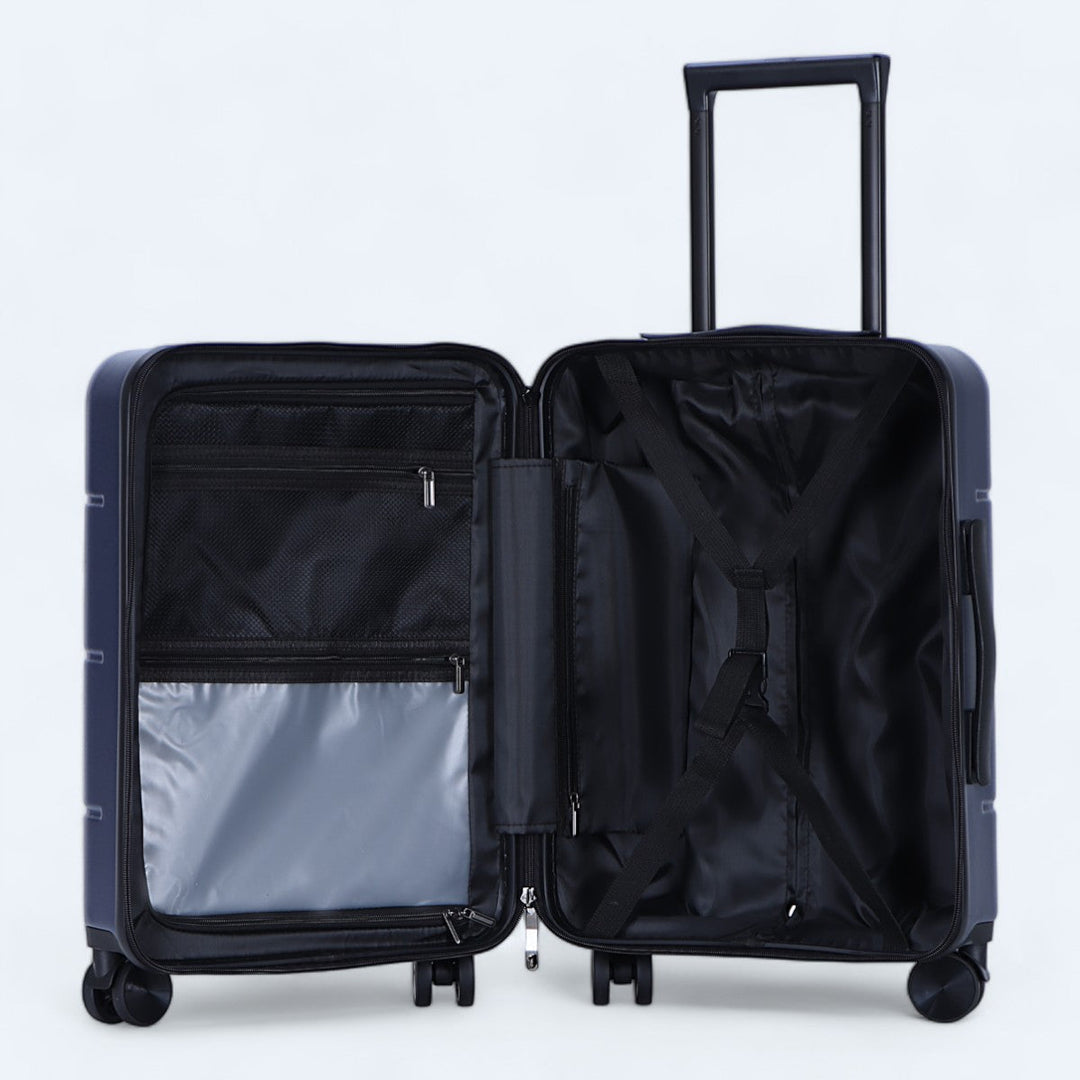 3-Piece Hard Suitcase Set – Atlas Explorer