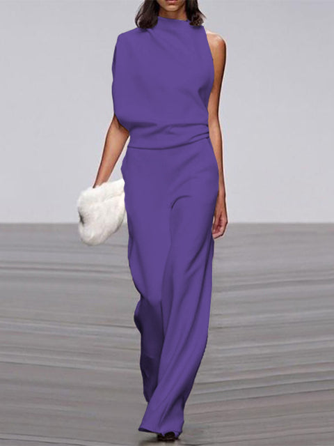 Trendy Mouwloze Jumpsuit - Mira