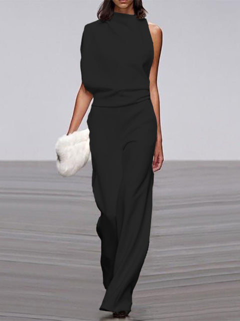 Trendy Mouwloze Jumpsuit - Mira