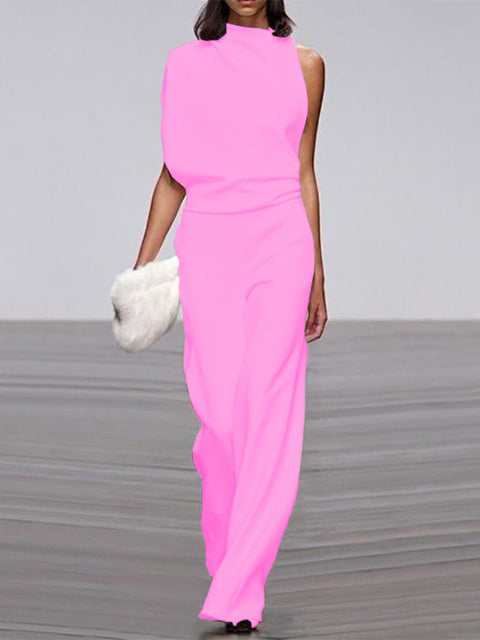 Trendy Mouwloze Jumpsuit - Mira