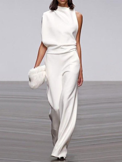 Trendy Mouwloze Jumpsuit - Mira