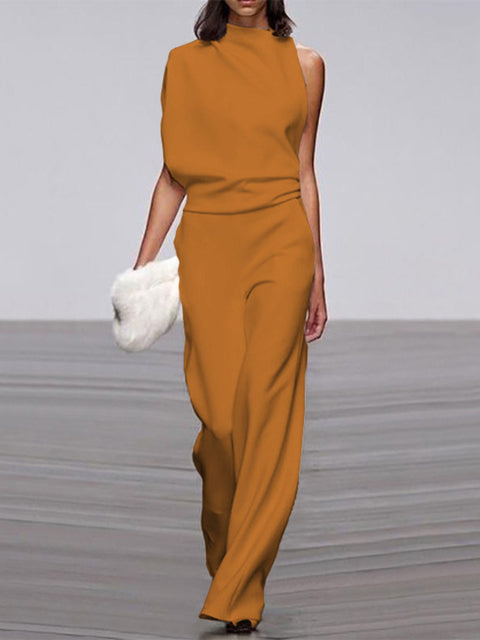 Trendy Mouwloze Jumpsuit - Mira