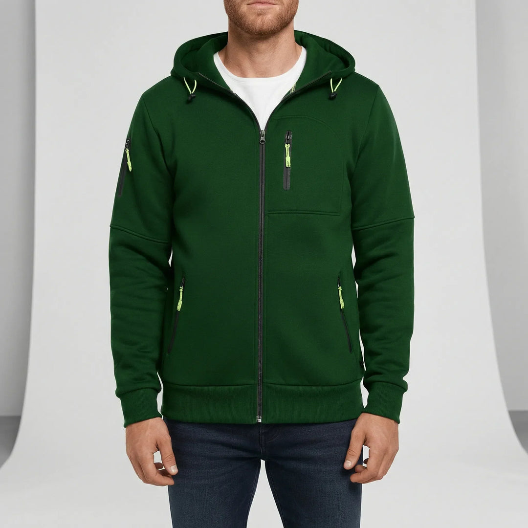 Kapuzenjacke Mit Durchgehreißverschluss - Noel