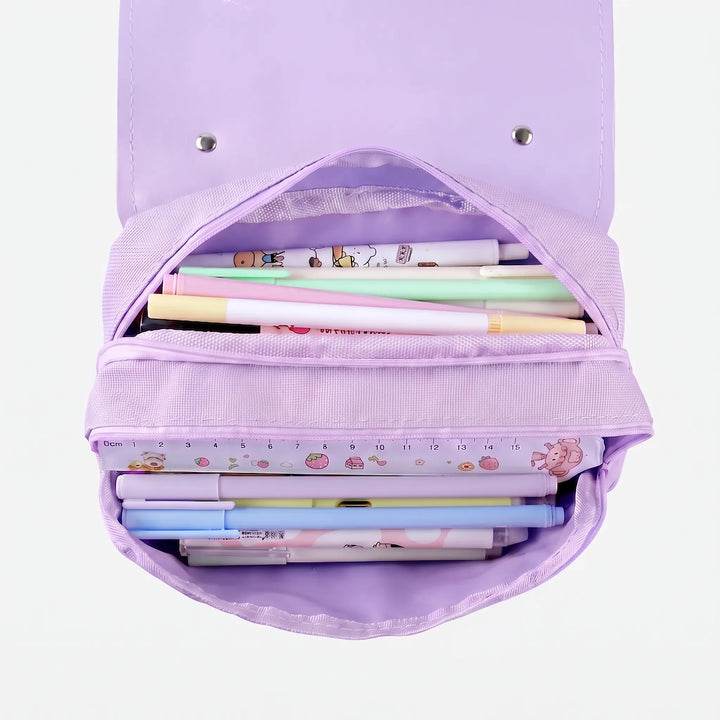 Kawaii Etui Met Dubbele Rits - Fidgetfold