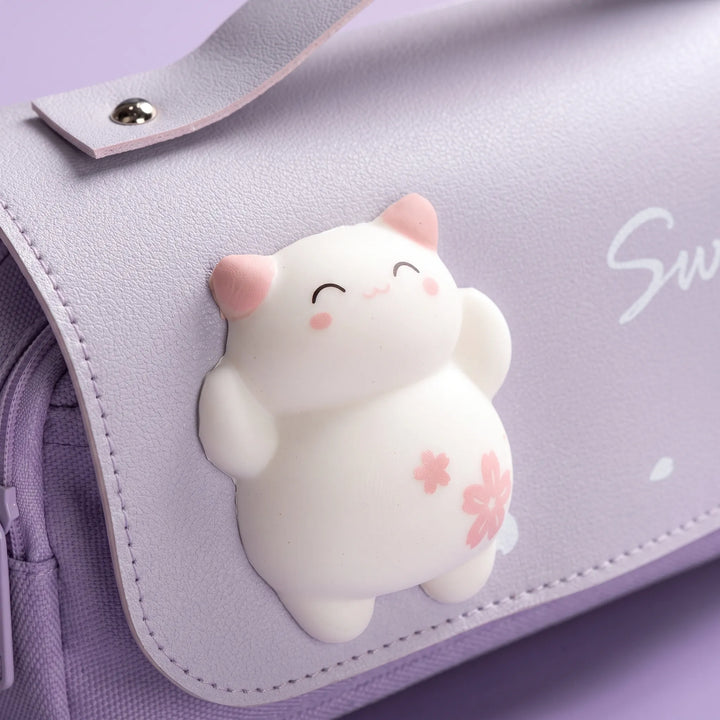 Kawaii Etui Met Dubbele Rits - Fidgetfold