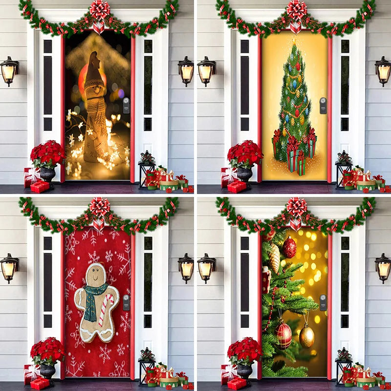 Kerst Deurversiering - MerryDoor