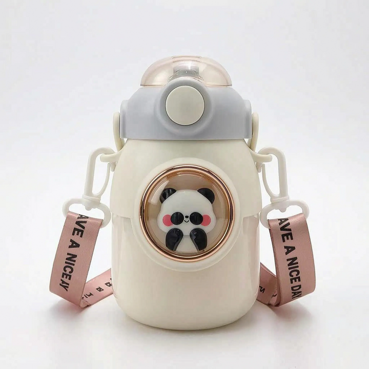 Kinderdrinkfles Met Cartoonfiguur - Bubblio
