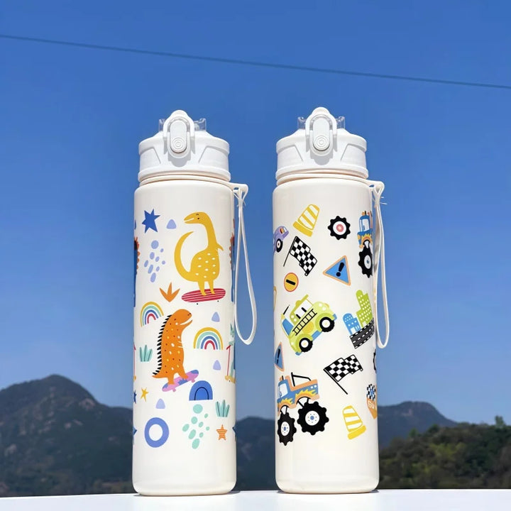 Kinderdrinkfles Met Vrolijke Print - Sipify