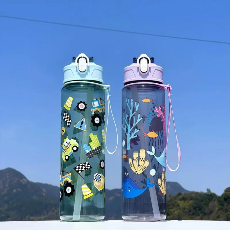 Kinderdrinkfles Met Vrolijke Print - Sipify