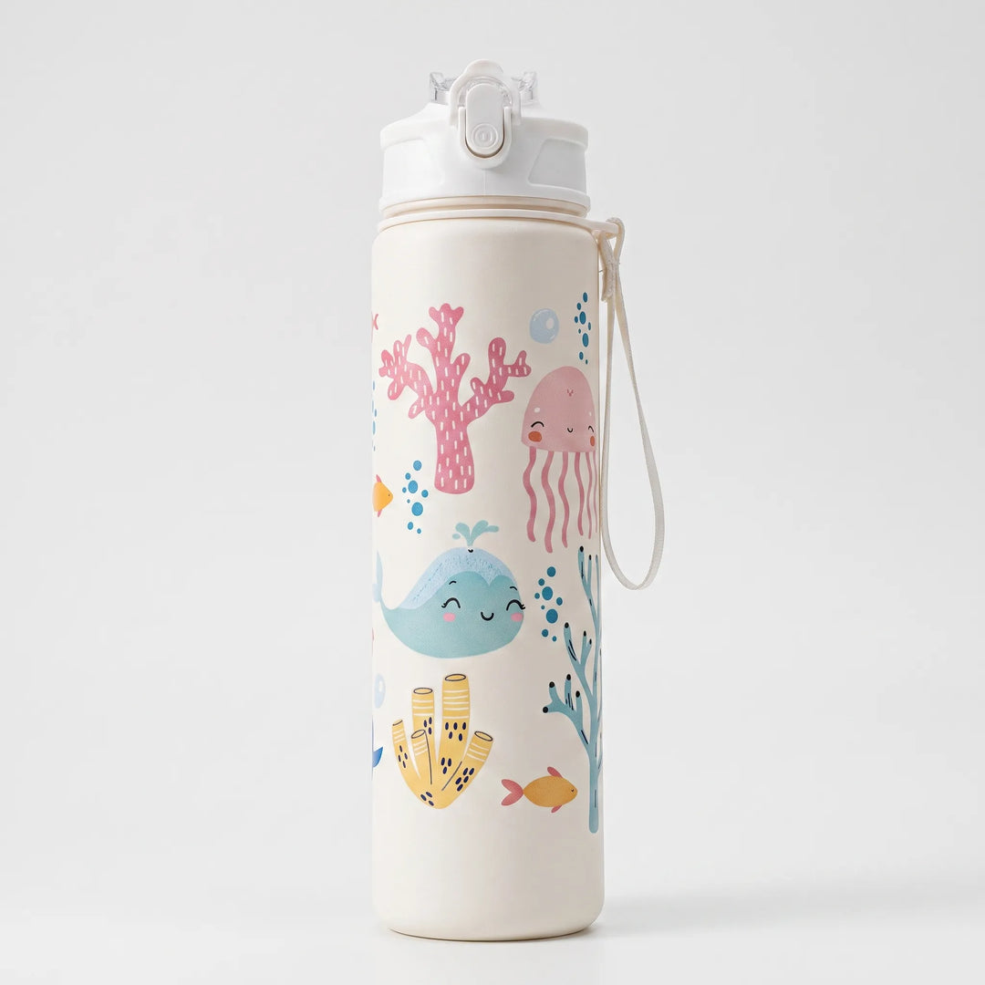 Kinderdrinkfles Met Vrolijke Print - Sipify