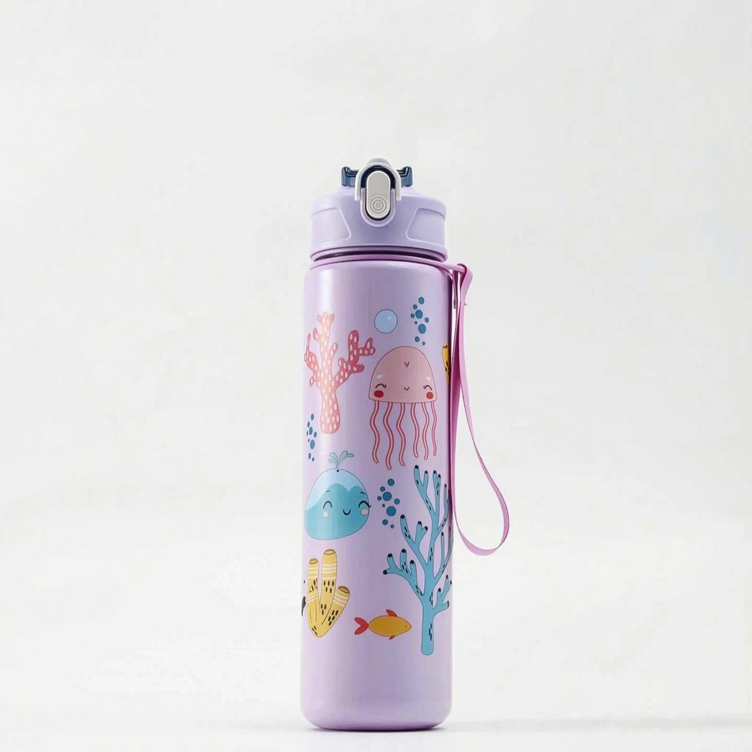 Kinderdrinkfles Met Vrolijke Print - Sipify