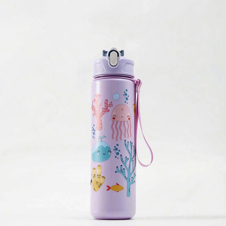 Kinderdrinkfles Met Vrolijke Print - Sipify