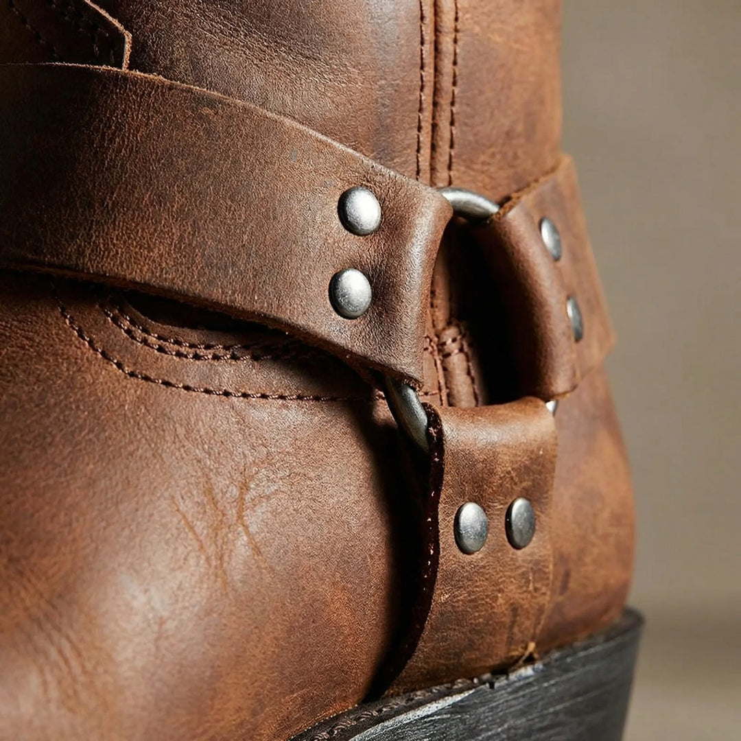 Klassieke Herenlaarzen In Cowboystijl - Allan