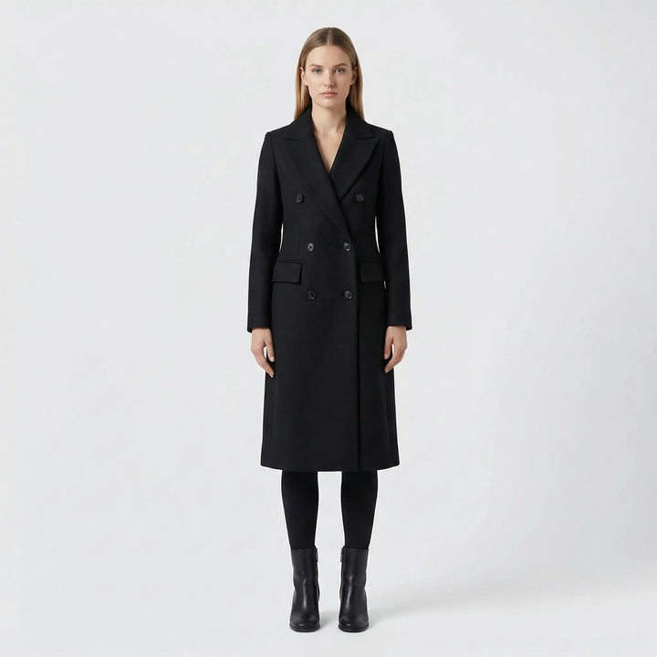 Klassieke Winterjas Met Revers - Lynne