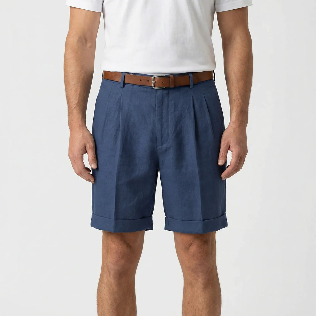 Klassische Herrenshorts Mit Bundfalten - Erick