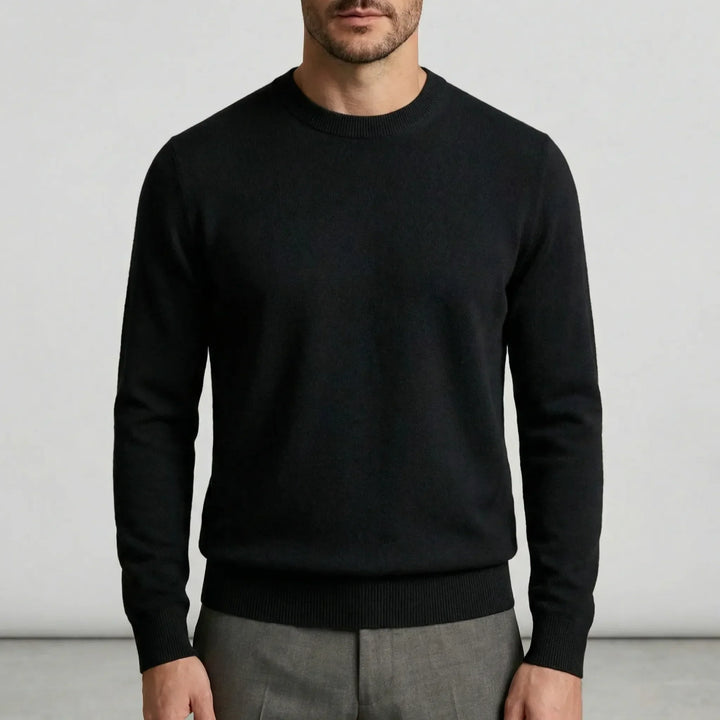 Klassischer Rundkragen-Pullover - Ludwig