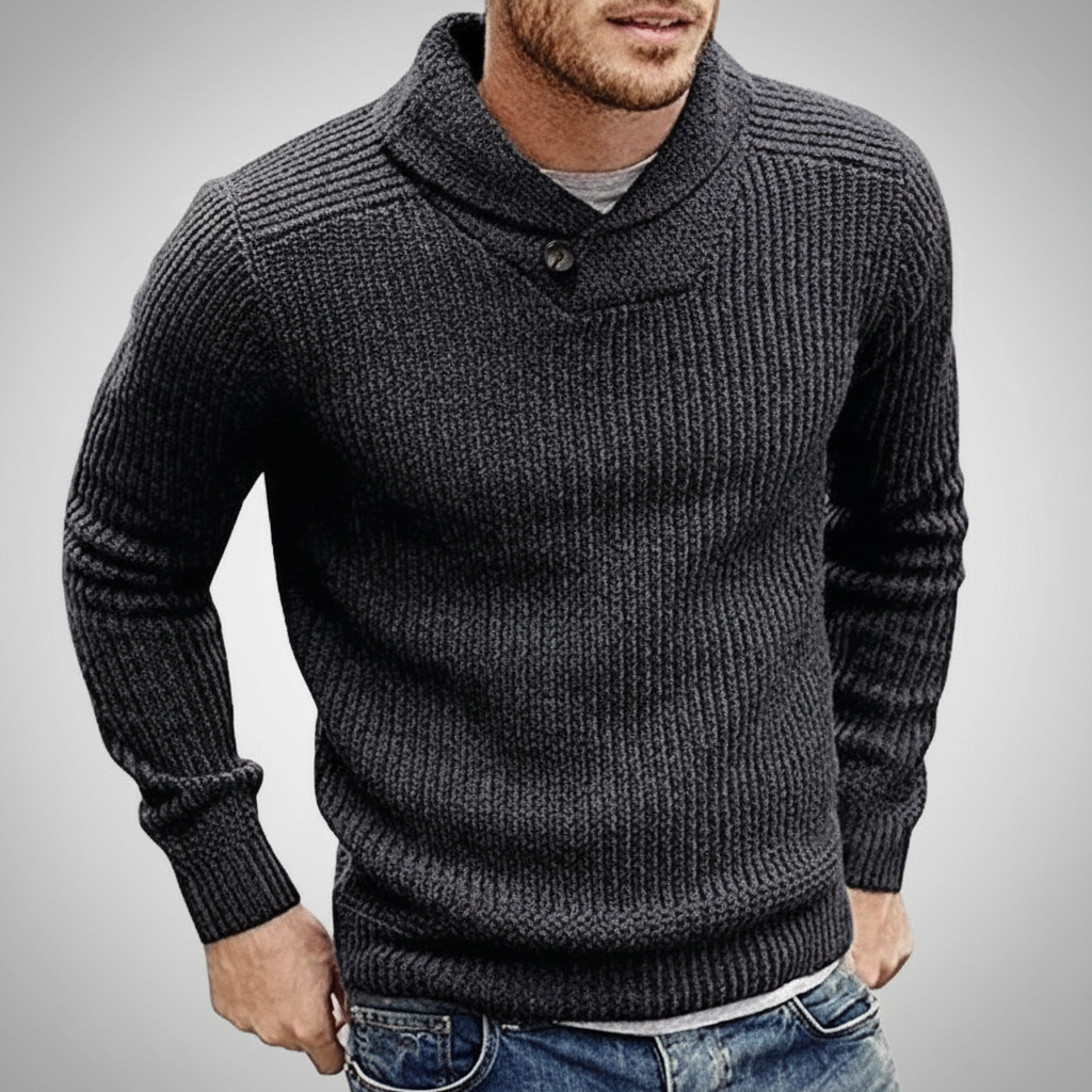Klassischer Strickpullover - Franz