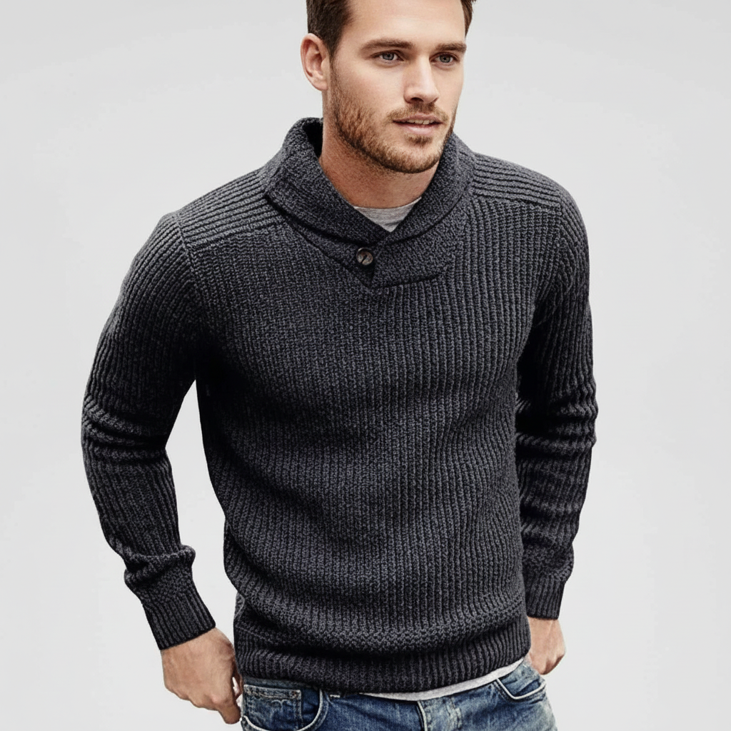 Klassischer Strickpullover - Franz