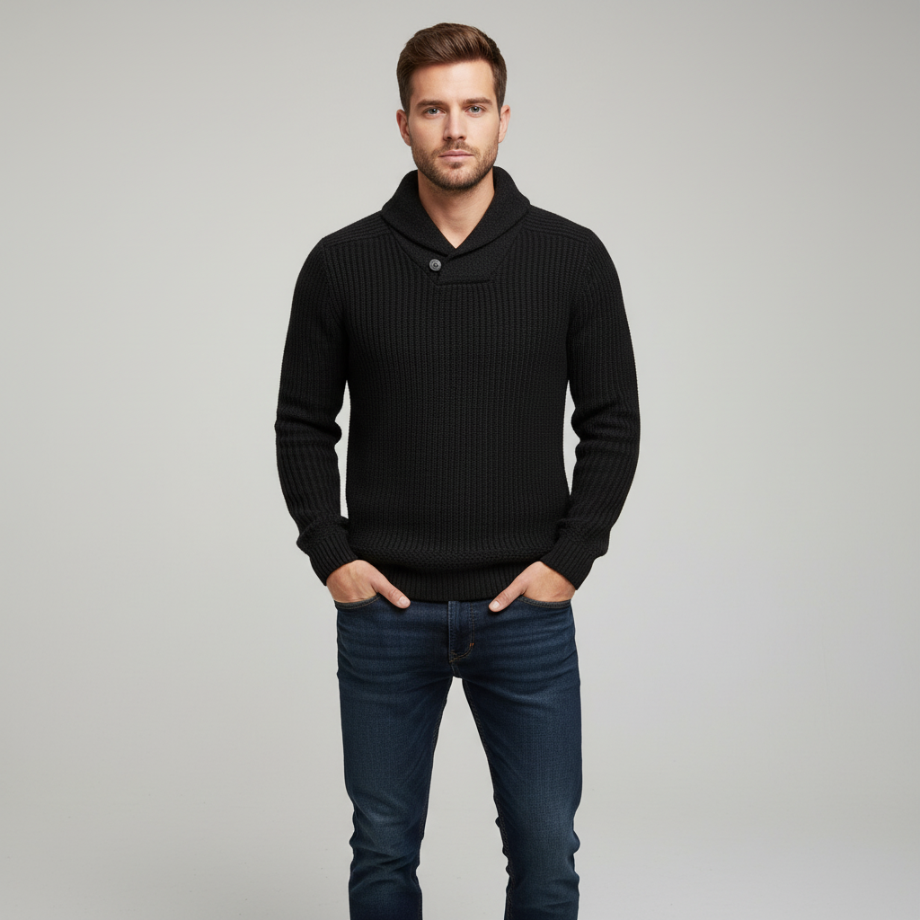 Klassischer Strickpullover - Franz
