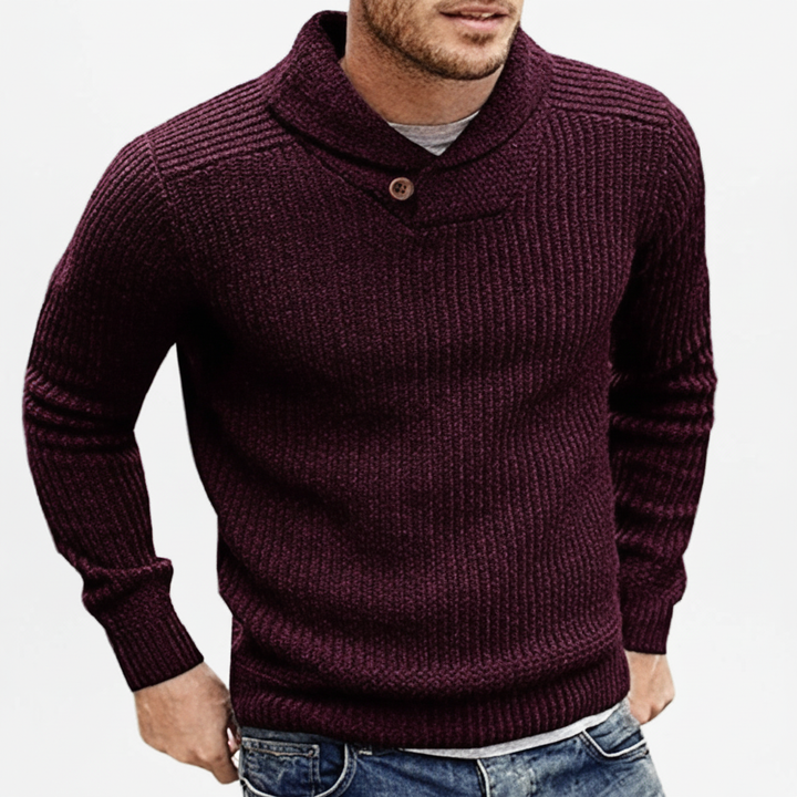 Klassischer Strickpullover - Franz