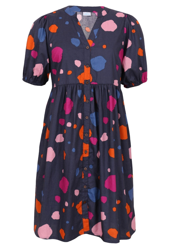 Knieumspielendes Babydoll Kleid - Kiana